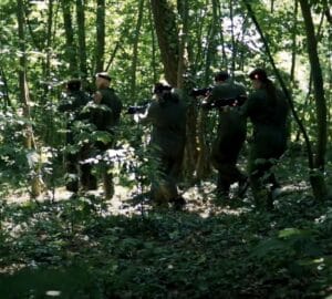 Lasergamen Scheveningen als origineel bedrijfsuitje midden in de Scheveningse natuur.